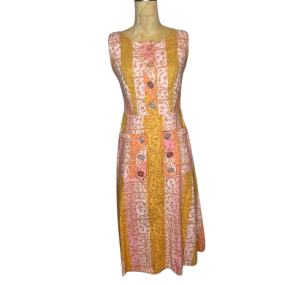 1940s print sundress - image 1