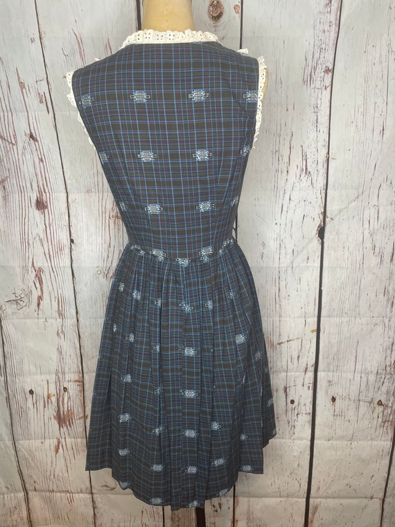 1950s plaid dress - image 4
