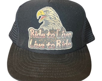 1980s Harley Davidson Snap Back