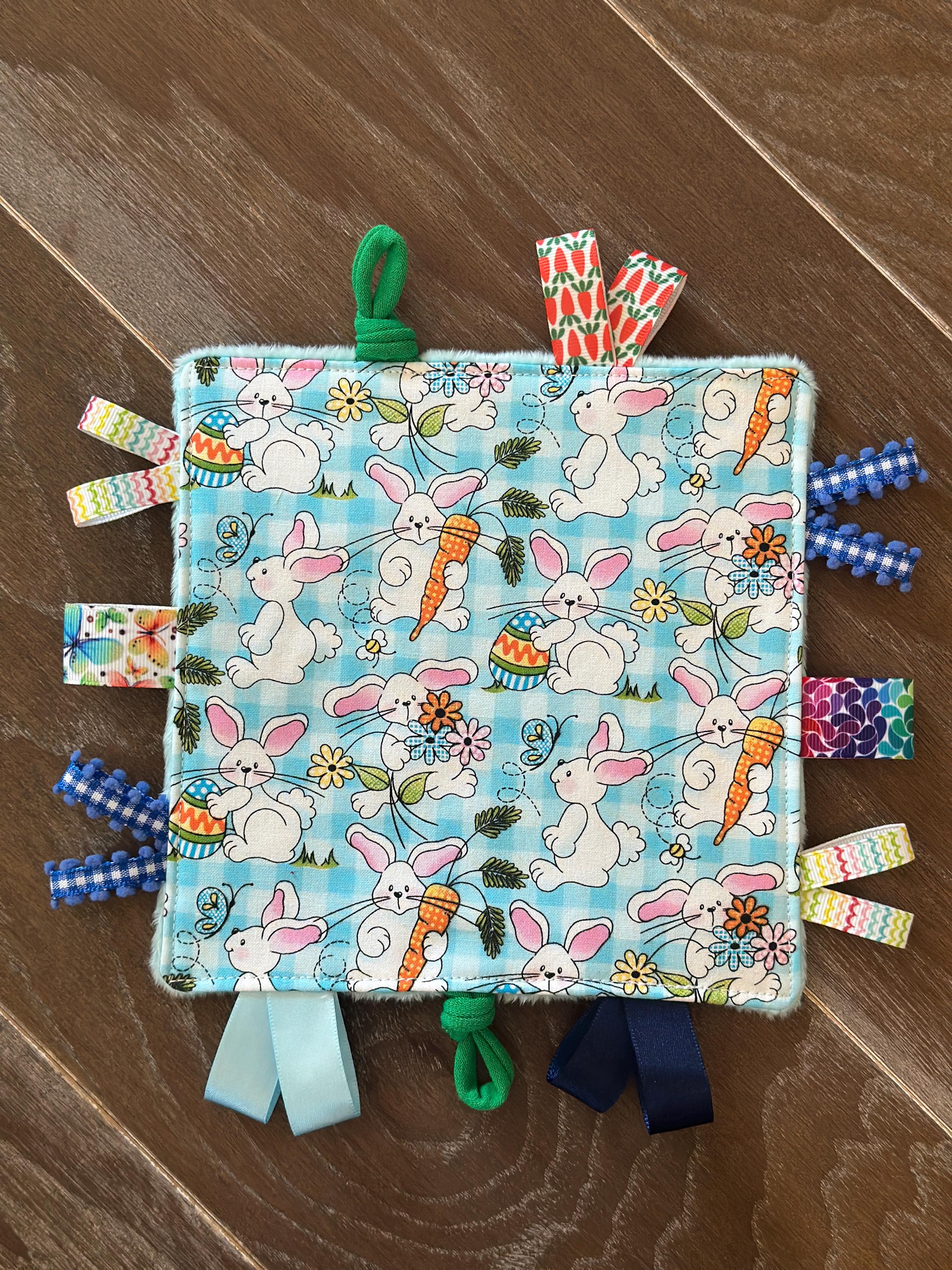 Oster-Knisterspielzeug, Osterei, Baby, Kleinkind, Osterkorbfüller, Geschenk für Baby, Hase