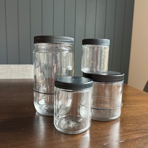 Glass Sourdough Starter Jars