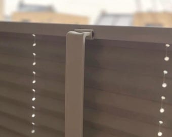 2 Extended Handles for Pleated Blinds | Reach Assist Blind Handle | Custom Length | 3D Printed | Made in the Netherlands