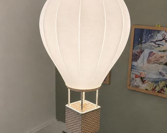 Hot Air Balloon Ceiling Lamp | 3D Printed Original Design | Baby Nursery Lighting