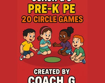 Pre K Circle Games - Preschool Physical Education and Movement Activities - Ages 3-5