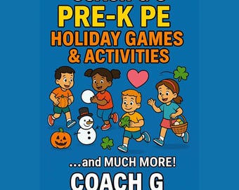 Pre K Holiday Games and Activities - Preschool Physical Education and Movement Lessons - Ages 3-5