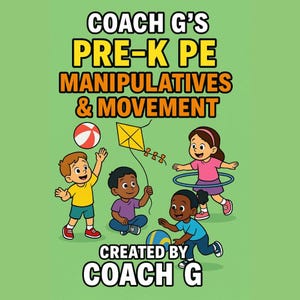 Pre K Manipulatives and Movement Fun - Preschool Physical Education and Movement Activities - Ages 3-5 image 1