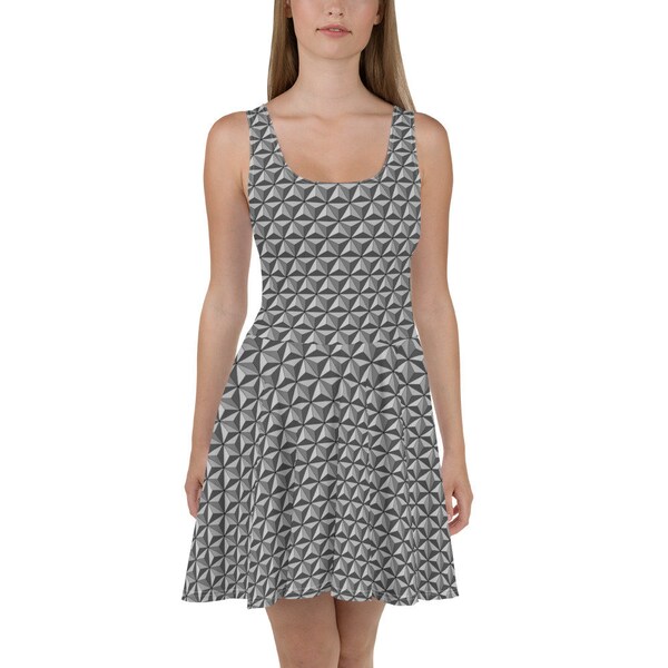 Spaceship Earth Skater Dress