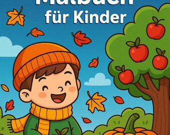 Autumn Coloring Pages for Kids – 30 Fall Printable Sheets | Preschool & Kindergarten Activities | Instant Digital Download