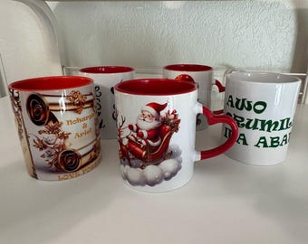 SUBLIMATED, PERSONALIZED MUGS