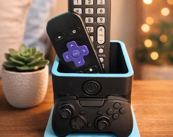 Controller Holder, Gaming Remote Organizer, Desk Accessory, Gamer Room Decor