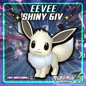 Pack Évoli Shiny Pokémon ZA - Version Nintendo Switch - État Comme Neuf