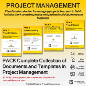 Complete Project Management Templates Pack_ Full Project Lifecycle Toolkit_Initiation_Planning_Execution_Closing_Digital Download