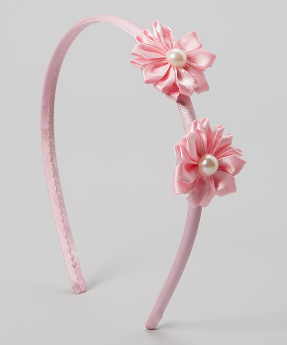 Items similar to Flower Headband...Baby Flower Headband...Baby Headband...Girl Headband...Light