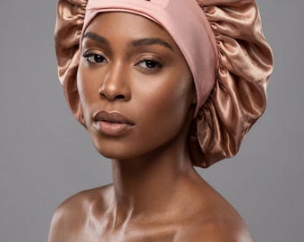 Adjustable Silk hair bonnets