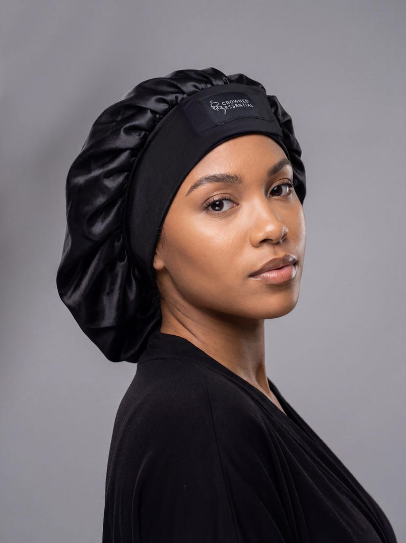 Adjustable Silk Hair Bonnets - Etsy