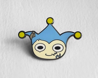 Blue Badger Ace Attorney Enamel Lapel Pin