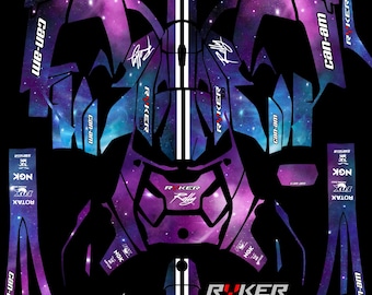 Can Am RYKER 600 900 Graphic kit 2018 2019 2020 2026 stickers decals ATV UTV Mx
