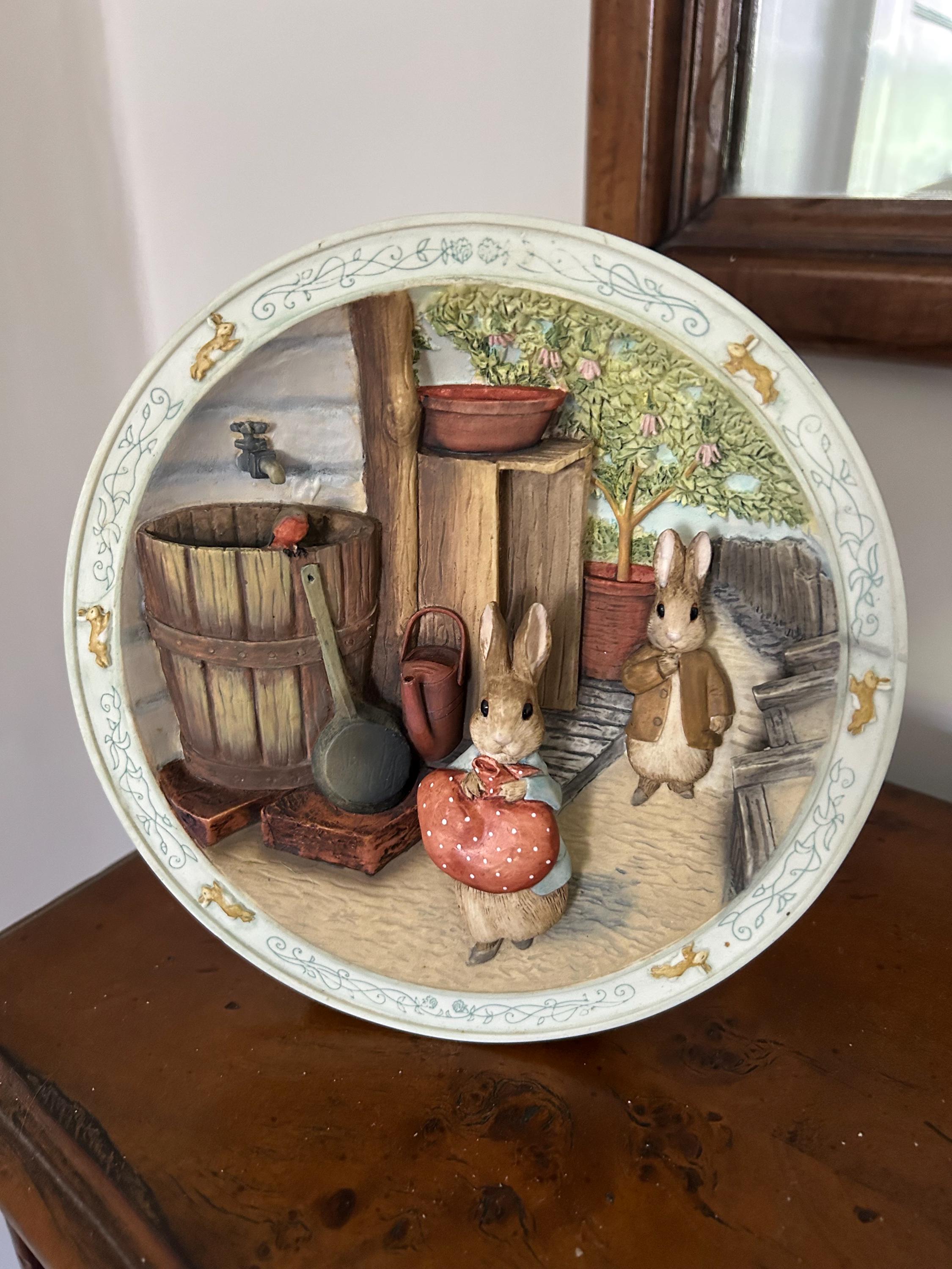 Peter Rabbit Musical Plates - Etsy