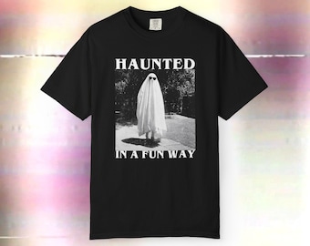 Haunted in a fun way, Unisex Heavy Cotton Tee