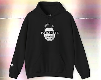 Parasite Movie Graphic Hoodie – Unisex Cotton-Blend Sweatshirt