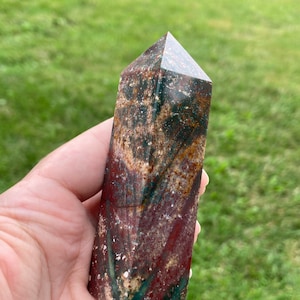 Ocean Jasper Obelisk