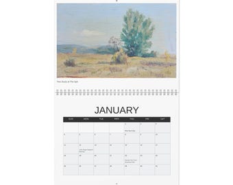 Calendrier des paysages 2026 -- Croquis en plein air de Phill Atwood