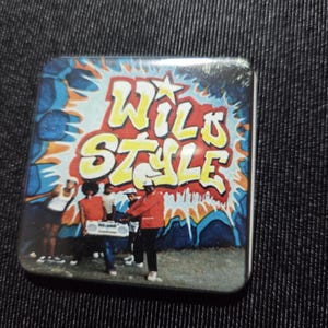 WildStyle Magnet Heller und bunter Throwback Graffiti Origins