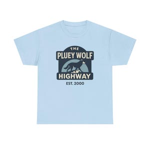Camiseta Pluey Wolf Highway - Camiseta para fanáticos de la serie de televisión The West Wing imagen 3