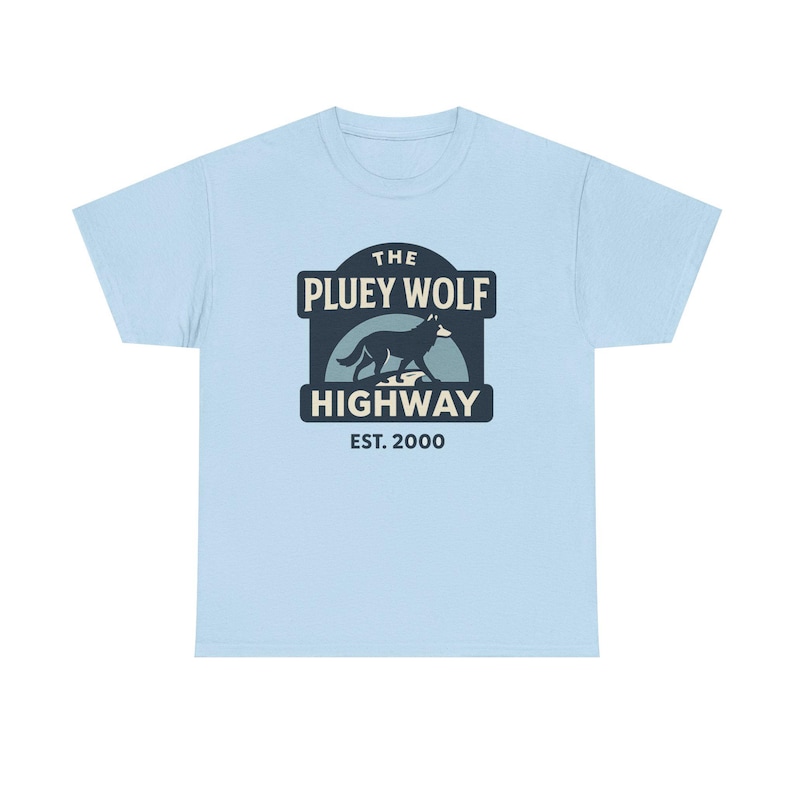 Camiseta Pluey Wolf Highway - Camiseta para fanáticos de la serie de televisión The West Wing imagen 3