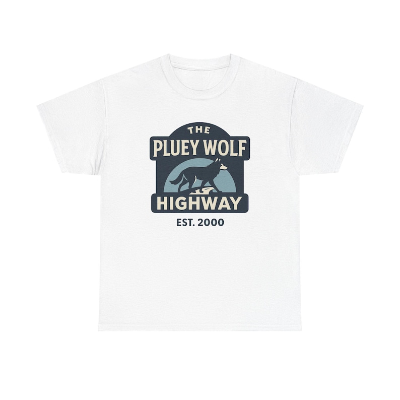 Camiseta Pluey Wolf Highway - Camiseta para fanáticos de la serie de televisión The West Wing imagen 1