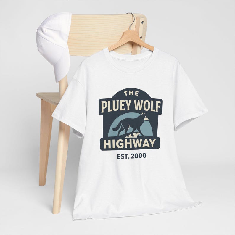 Camiseta Pluey Wolf Highway - Camiseta para fanáticos de la serie de televisión The West Wing imagen 5