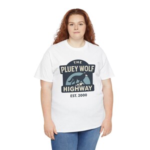 Camiseta Pluey Wolf Highway - Camiseta para fanáticos de la serie de televisión The West Wing imagen 6