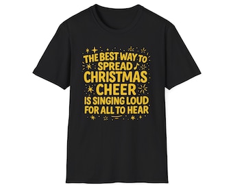 おもしろクリスマス応援Tシャツ | 歌うエルフシャツ