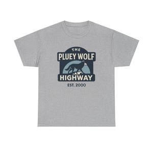 Camiseta Pluey Wolf Highway - Camiseta para fanáticos de la serie de televisión The West Wing imagen 2