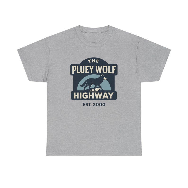 Camiseta Pluey Wolf Highway - Camiseta para fanáticos de la serie de televisión The West Wing imagen 2