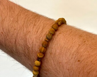 Wood Grain Jasper Bracelet
