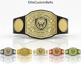 Custom UFC Championship Belt | Personalized MMA Fighting Heavyweight Belts | Customized Wrestling Award Wrestling Belt