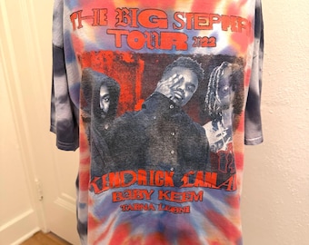 Camiseta de la gira de conciertos Big Stepper de Kendrick Lamar 2022