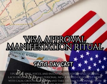 Visa Approval Manifestation Spell for Fast Processing, Positive Outcome, and Travel Success