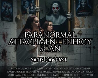 Paranormal Attachment Energy Scan – Detect Energetic Attachments, Emotional Influence & Aura Disturbance