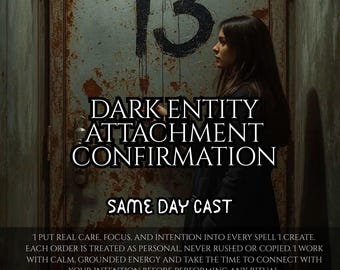 Rituel de sensibilisation à l'influence de l'énergie noire