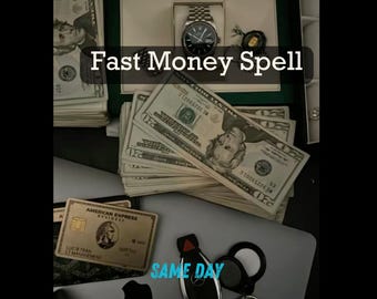 Fast Money Spell | Attract Quick Cash, Luck & Instant Prosperity Energy