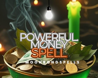 Powerful Money Spell – Attract Wealth, Prosperity & Continuous Financial Flow Digital Ritual