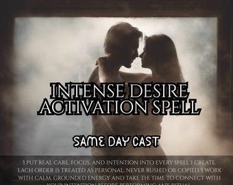 Personalized Intense Desire Activation Spell Kit,Magnetic Attraction Energy,Emotional Passion Alignment,Deep Longing Focus,Custom Digital