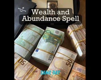 Wealth and Abundance Spell | Attract Prosperity, Financial Growth & Continuous Success