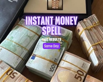 Sort d'argent instantané Rituel d'attraction rapide d'argent