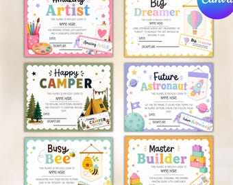 Editable Classroom End of Year Awards & Matching Bookmarks | Student Certificates | Printable Graduation Teacher Resource | Instant Download