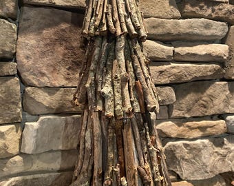 Rustic Layered Wooden Decorative Tree