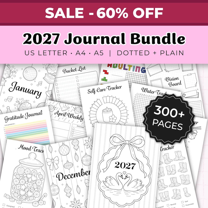 Sorting Bulet Journal Inserts Dotted - Etsy UK