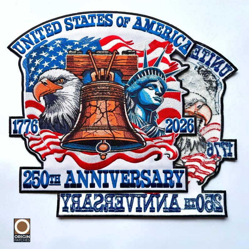 Patch personalizado para as costas da jaqueta, logotipo personalizado para coletes, patch para motocicleta, patch grande personalizado para as costas, patch bordado grande, para aplicar com ferro de passar ou costurar. imagem 2